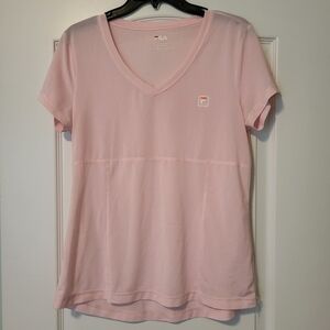 Fila Pink dry fit shirt